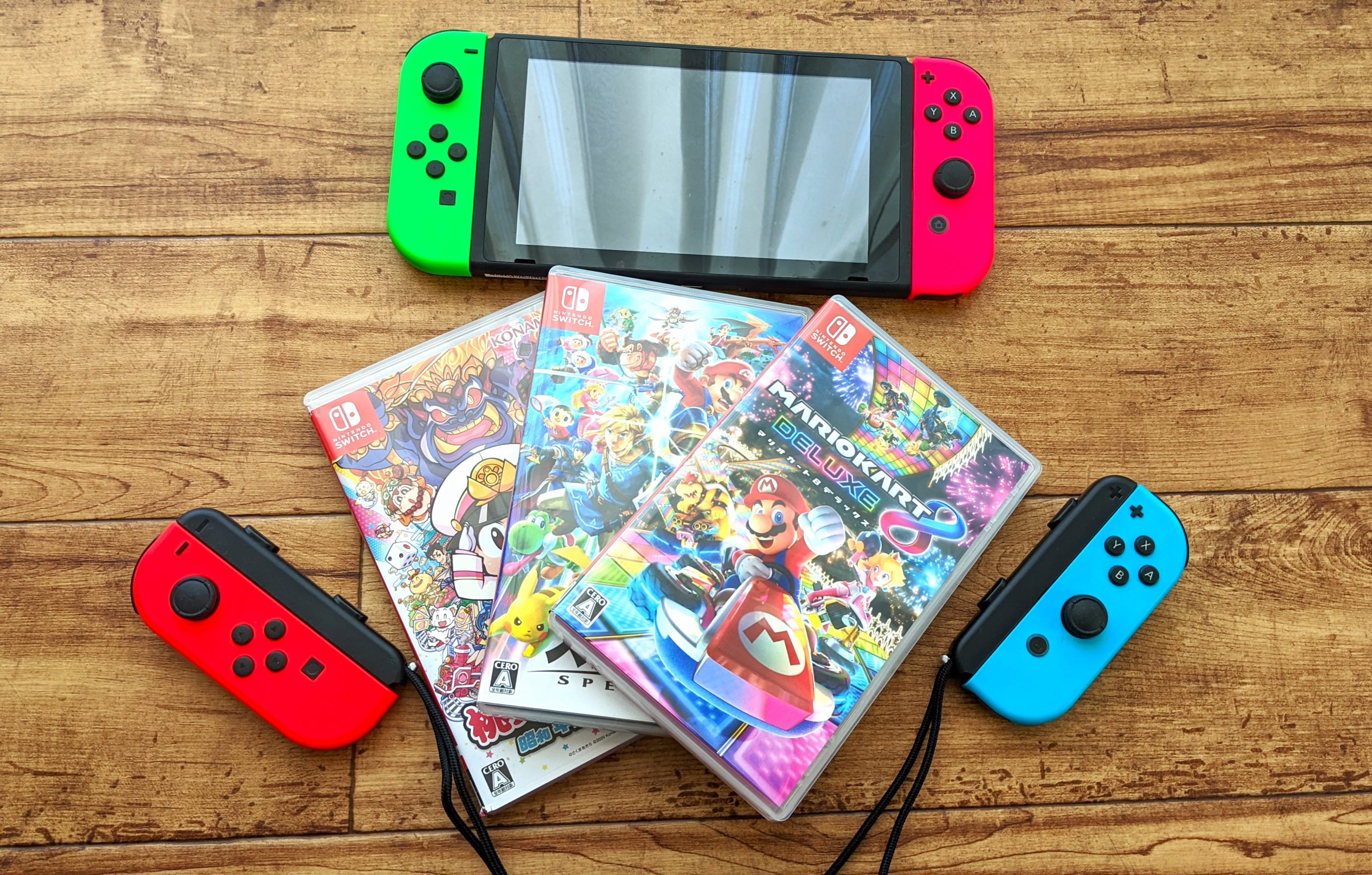 任天堂スイッチ Nintendo switch 人気ソフト4点セット